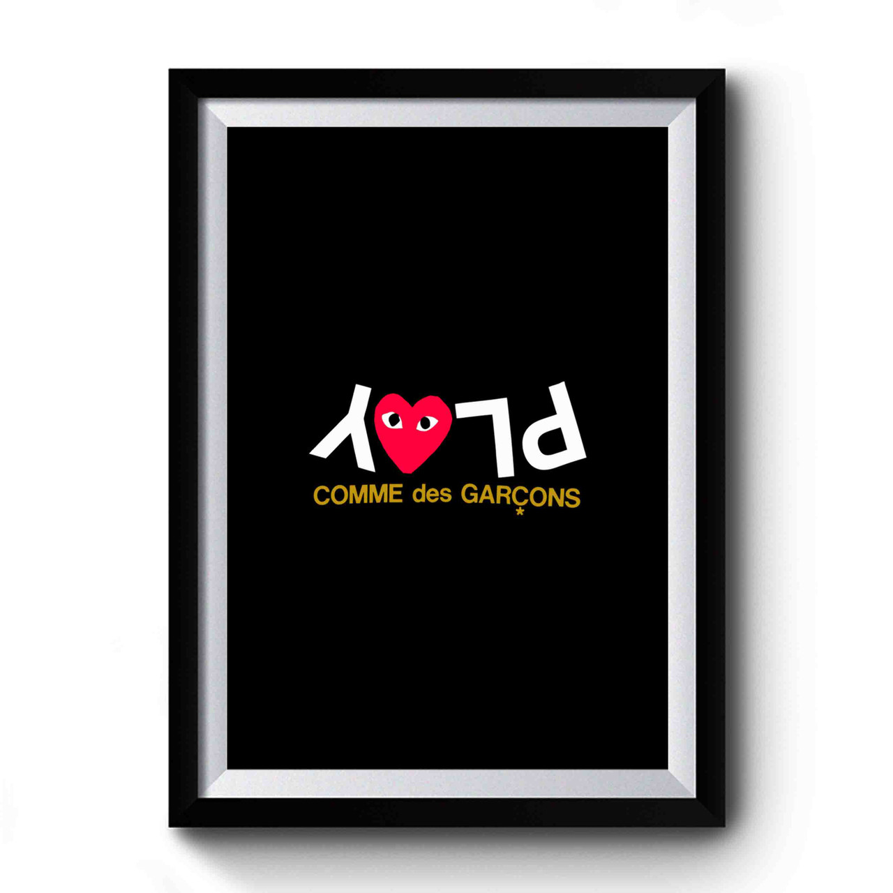 Comme Des Garcons Retro Premium Poster